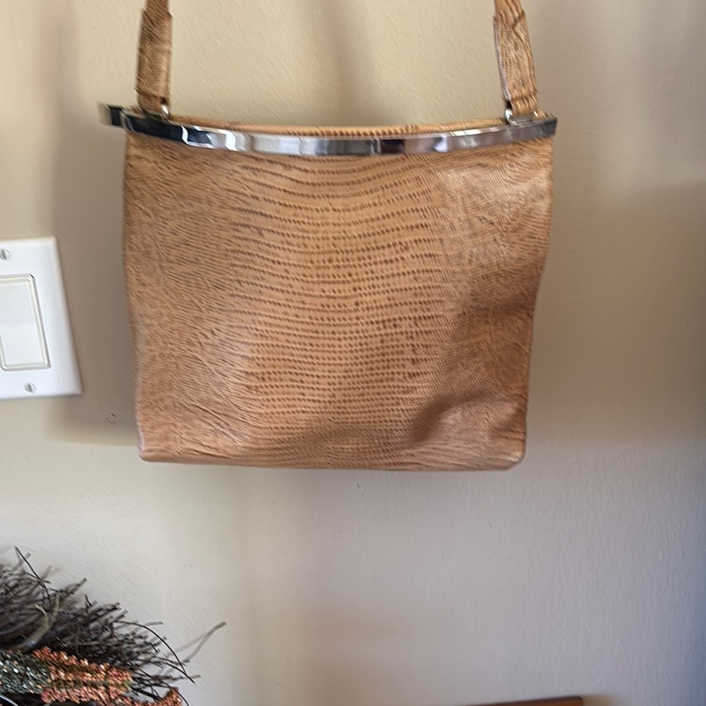 Barantani made in Italy Elegant Tan Leather Women's Bag